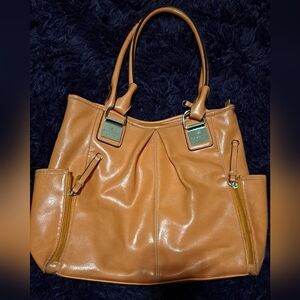 B164 Vibrant Tangerine Orange Handbag – Rosetti New York